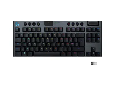 Logitech G915 TKL - G915 TKL: tastiera gaming wireless tenkeyless, GL-Tactile, RGB, 40 ore batteria, QWERTY