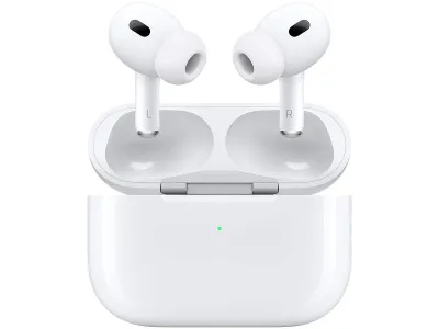 Apple - AirPods Pro 2: auricolari wireless con cancellazione rumore, audio spaziale, ricarica USB-C