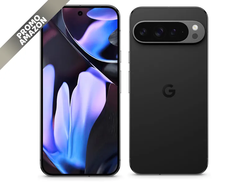 Google Pixel 9 Pro XL, 256GB, Tripla Fotocamera, Display 6.8 Super Actua, Batteria 24h, Nero Ossidiana