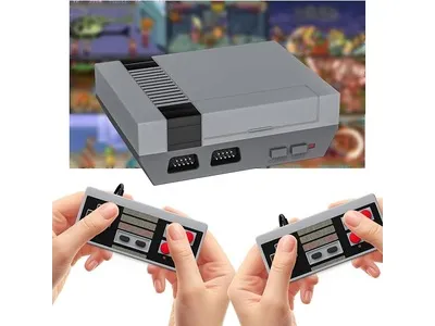 Console per videogiochi retrò con 2 gamepad