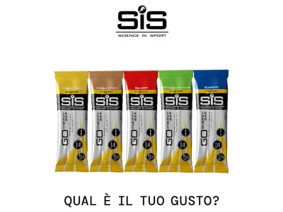 Science - in Sport GO Barrette Mini 40g, 30 pack, Frutti di Bosco, vegan, 25g carboidrati, energia